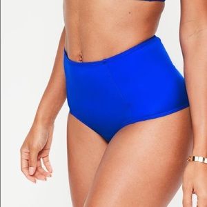Misguided high waisted swim bottom NWT